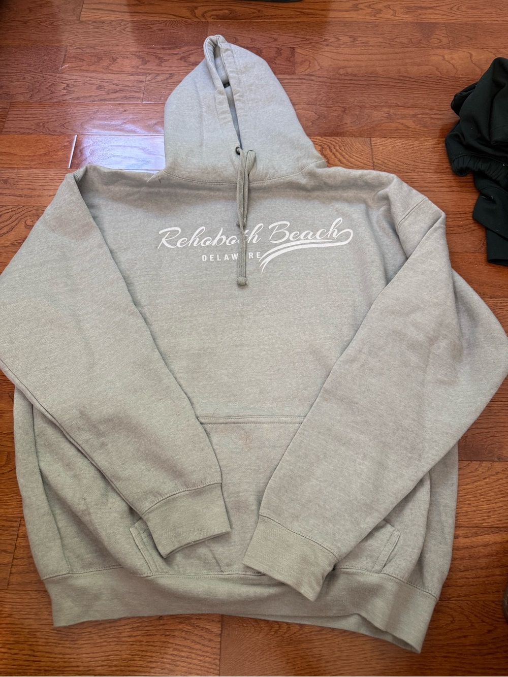 Rehoboth Beach Gray Pullover Hoodie